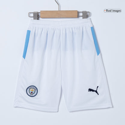 Manchester City Tröja 2025/26 Hemmaställ Blå Barn