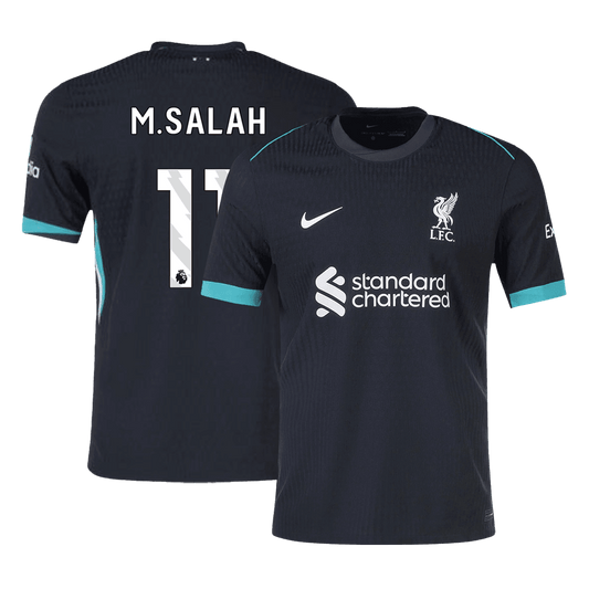 Liverpool Borta Fotbollströja M.SALAH #11 2024/25 Autentisk
