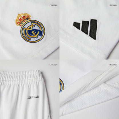 Real Madrid Hemma Fotbollströja BELLINGHAM #5 2024/25 Fotbollssats Barn Premium