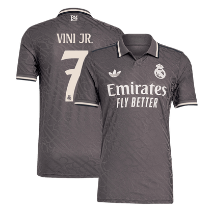 Real Madrid Tredjeställ Fotbollströja VINI JR. #7 2024/25 Autentisk
