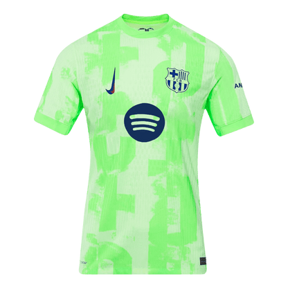 Barcelona Tredjeställ Fotbollströja 2024/25 Autentisk - Spotify-logotyp utan text