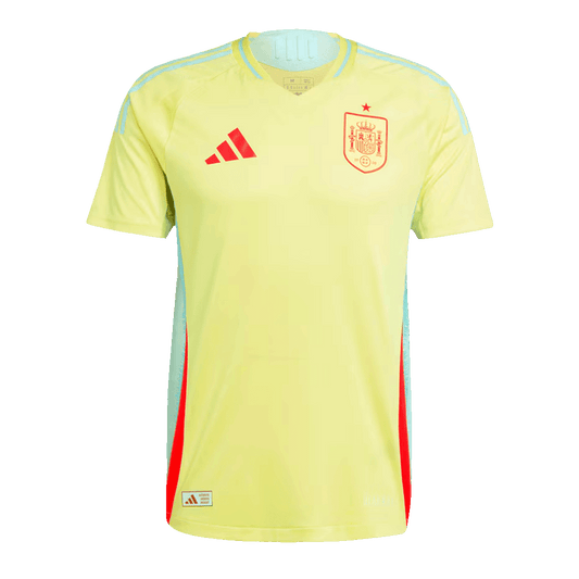 Spanien Borta Fotbollströjor Euro 2024 Autentisk