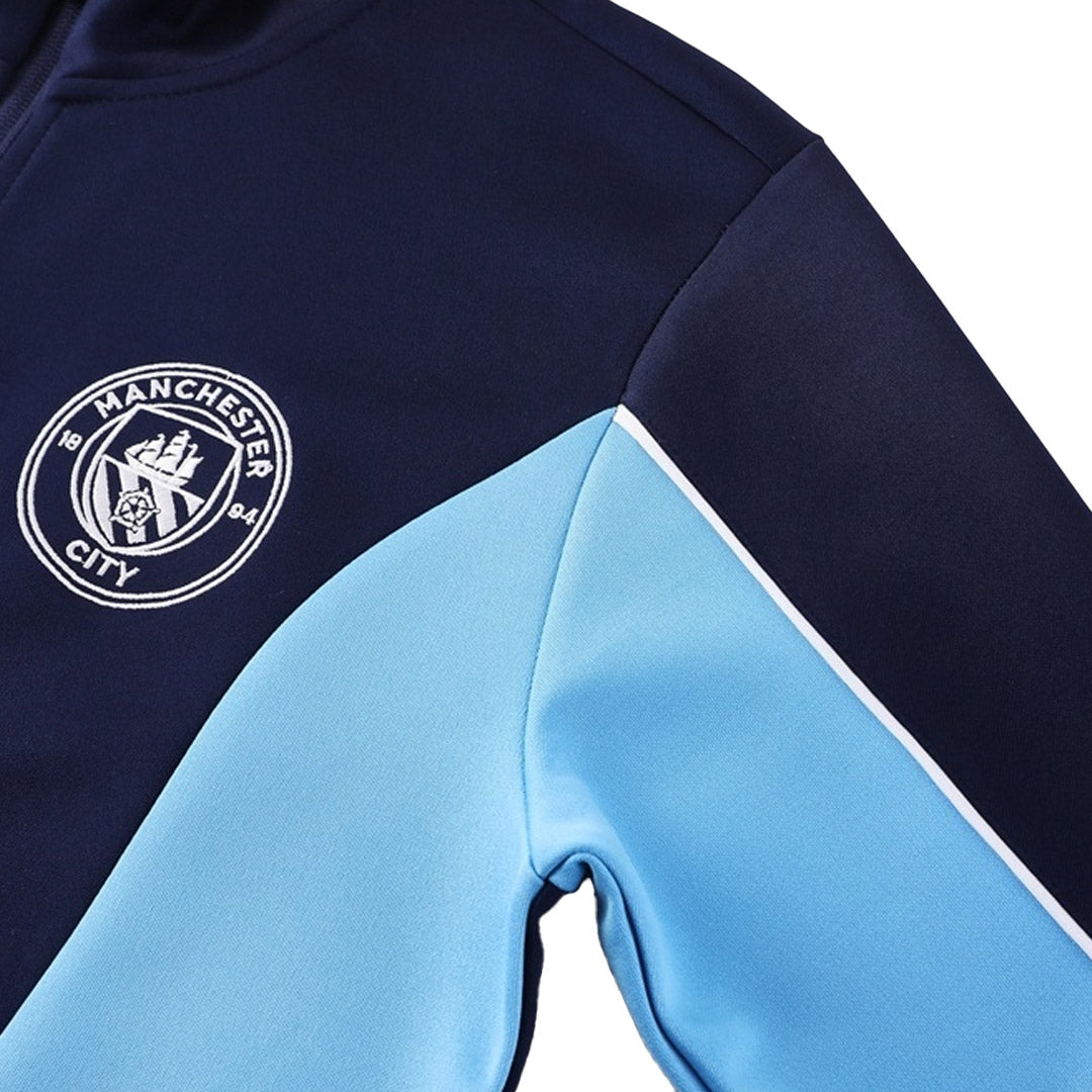 Manchester City Träningsjacka 2025/26 Mörkblå