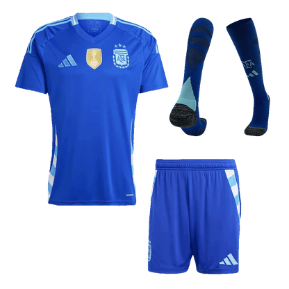 Argentina Borta Fotbollströja 2024 Fotbollssats