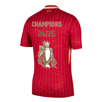 Liverpool Hemma Fotbollströjor 2024/25 röd Premium - CHAMPIONS 24/25