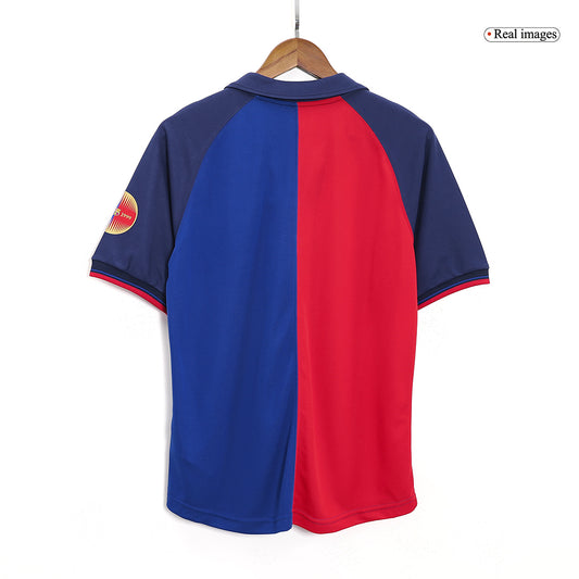 Retro Barcelona Hemma Fotbollströja 1999/00-årsjubileum-1