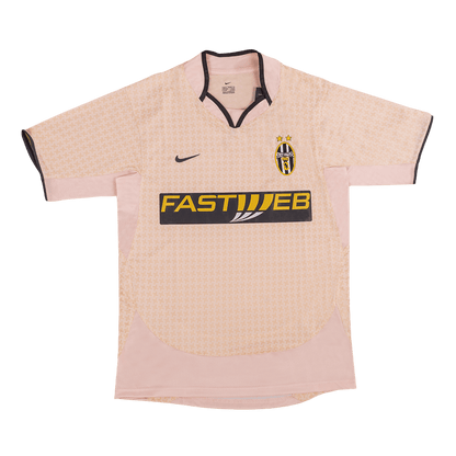 Retro Juventus Borta Fotbollströja NEDVED #11 2003/04