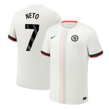 Chelsea Tröja NETO #7 2025/26 Borta Vit
