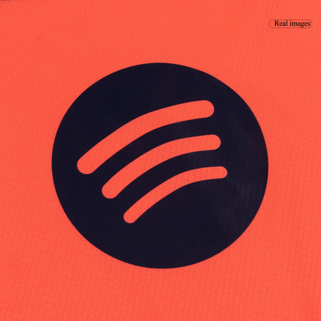 Barcelona Tröja 2025/26 Tredjeställ Orange Barn-10