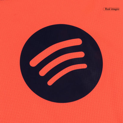 Barcelona Tröja 2025/26 Tredjeställ Orange Barn-10