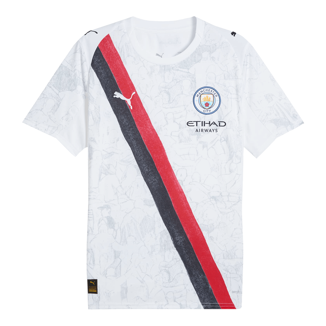Manchester City Tröja REIJNDERS #4 2025/26 Vit