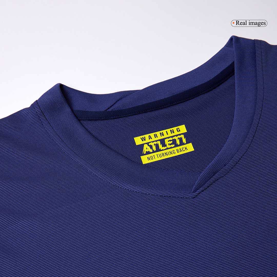 Atletico Madrid Tröja 2025/26 Borta Mörkblå-8