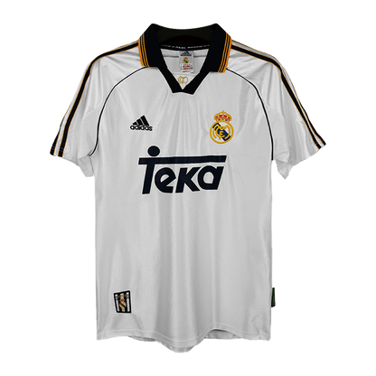 Retro Real Madrid Hemma Fotbollströja RAUL #7 1998/00
