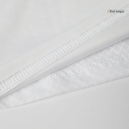 Real Madrid Hemma Fotbollströja BELLINGHAM #5 2024/25 Fotbollssats Barn Premium