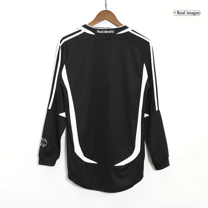 Retro Real Madrid Borta Fotbollströja 2006/07 långärmad