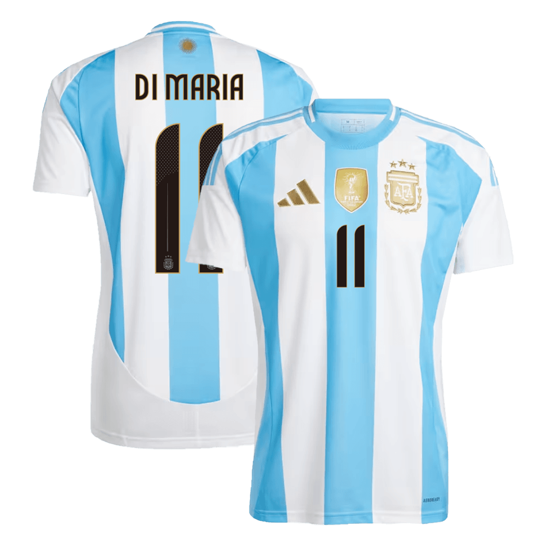 Argentina Hemma Fotbollströjor DI MARIA #11 2024
 Premium