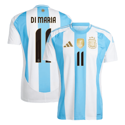 Argentina Hemma Fotbollströjor DI MARIA #11 2024
 Premium