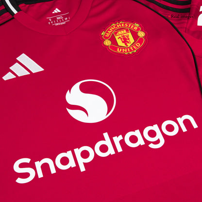 Manchester United Tröja ŠEŠKO #30 2025/26 Hemma Röd