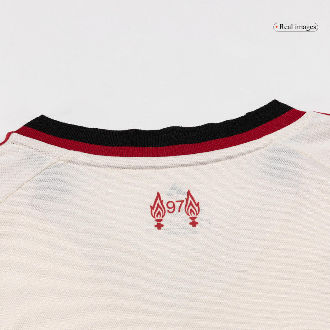 Liverpool Tröja ISAK #9 2025/26 Borta Vit