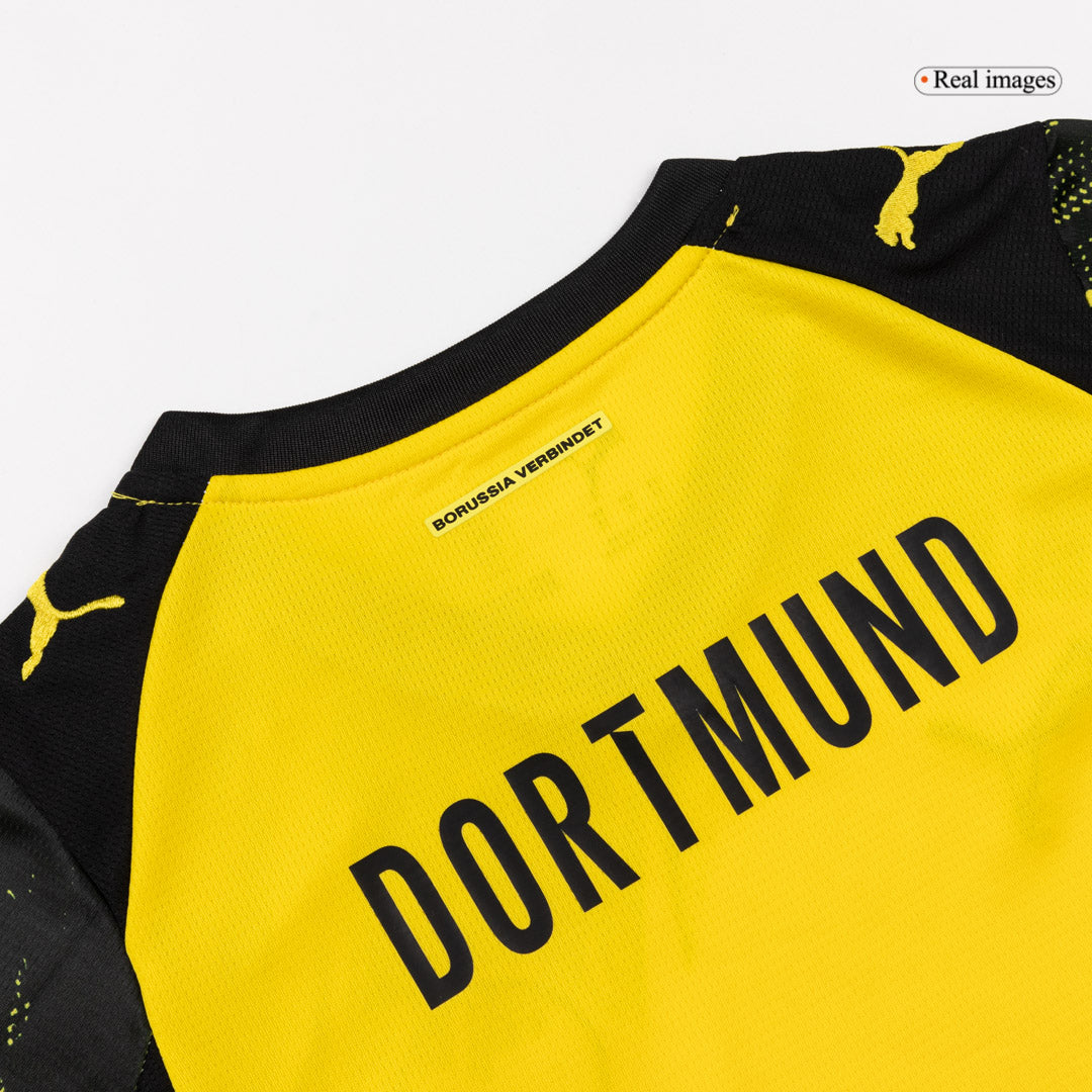 Borussia Dortmund Tröja 2025/26 Hemmaställ Gul Barn