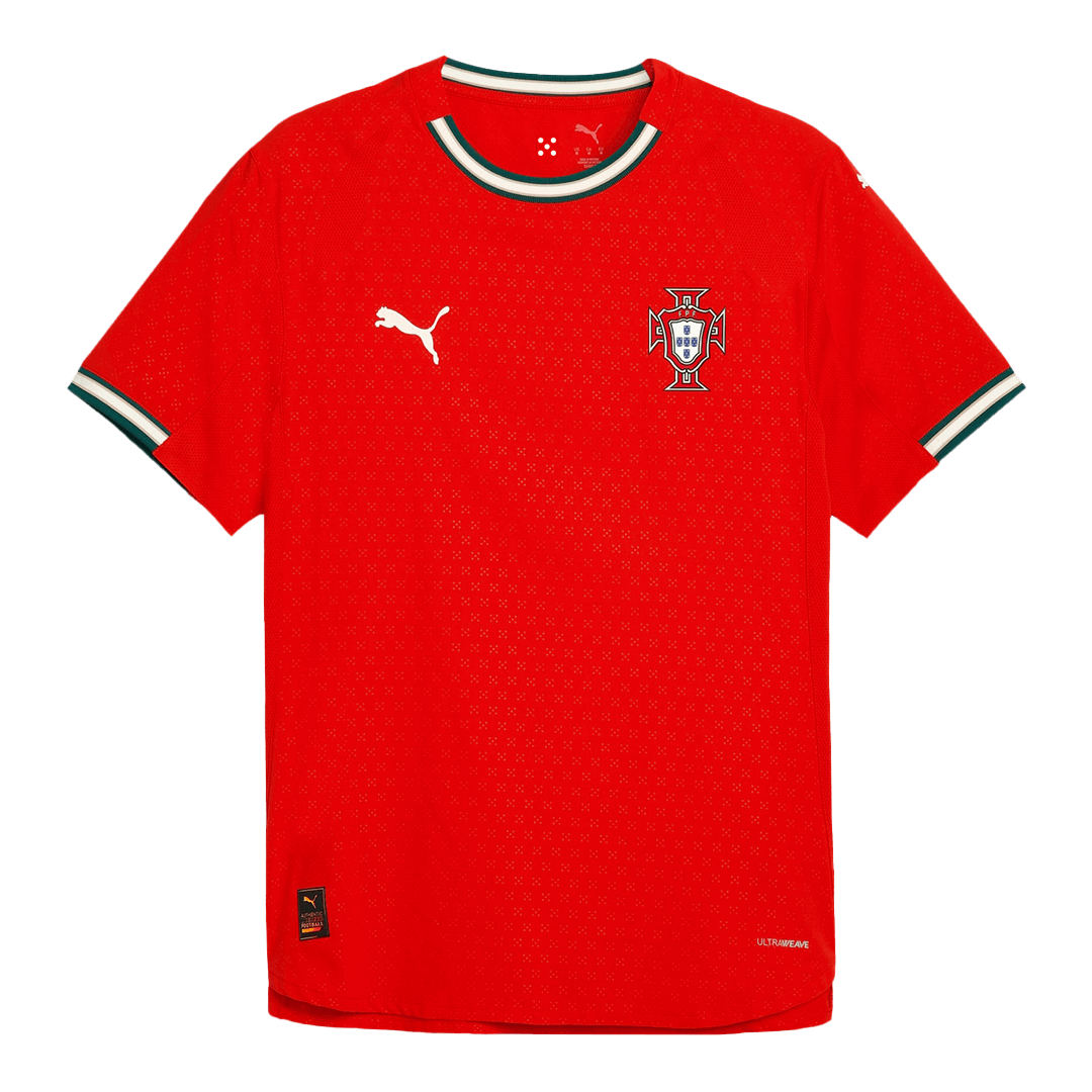 Portugal Hemma Fotbollströjor 2025 Autentisk