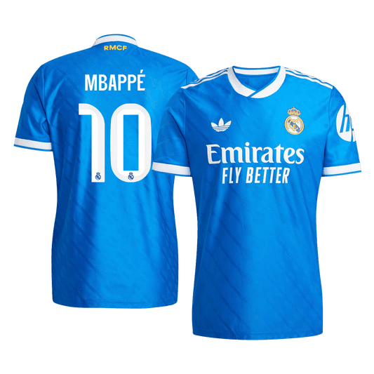 MBAPPÉ #10 Real Madrid Tröja 2025/26 Tredje Autentisk