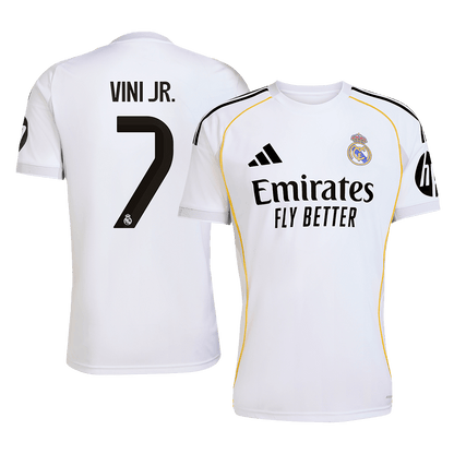 VINI JR. #7 Real Madrid Hemma Fotbollströjor 2025/26