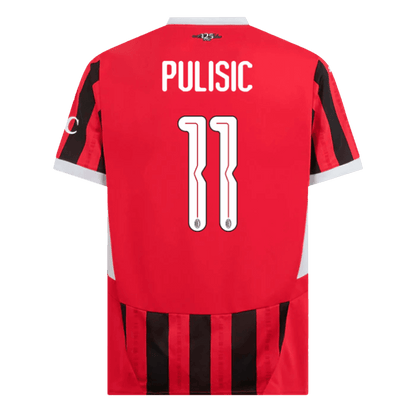 AC Milan Hemma Fotbollströja PULISIC #11 2024/25 - UCL