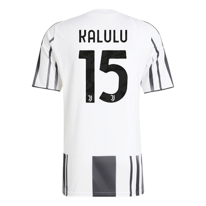 Juventus Tröja KALULU #15 2025/26 Hemma Svart & Vitt