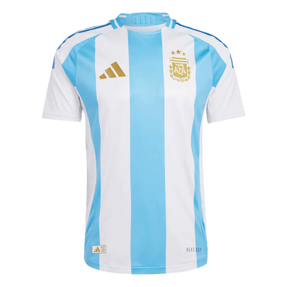 Argentina Hemma Fotbollströjor 2024 Autentisk