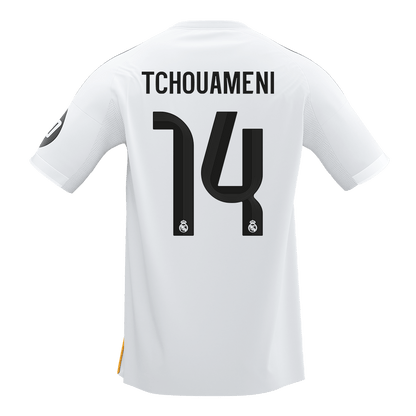 TCHOUAMENI #14 Real Madrid Tröja 2025/26 Hemma Premium Vit