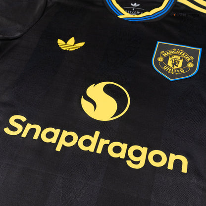 Manchester United Tröja MOUNT #7 2025/26 Tredje Svart-6