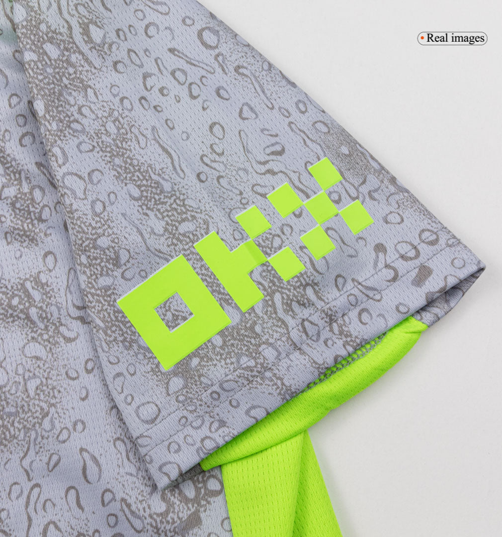 Manchester City Tröja 2025/26 Tredjeställ Grå Barn-8