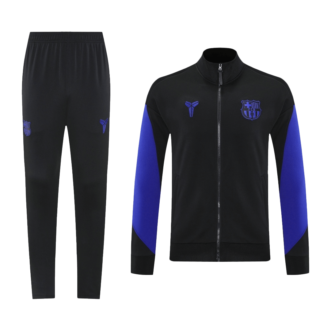 Barcelona Hemma Träningsset (Jacka+Byxor) 2025/26 Black&Purple