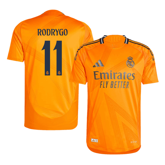 Real Madrid Borta Fotbollströja RODRYGO #11 2024/25 Autentisk
