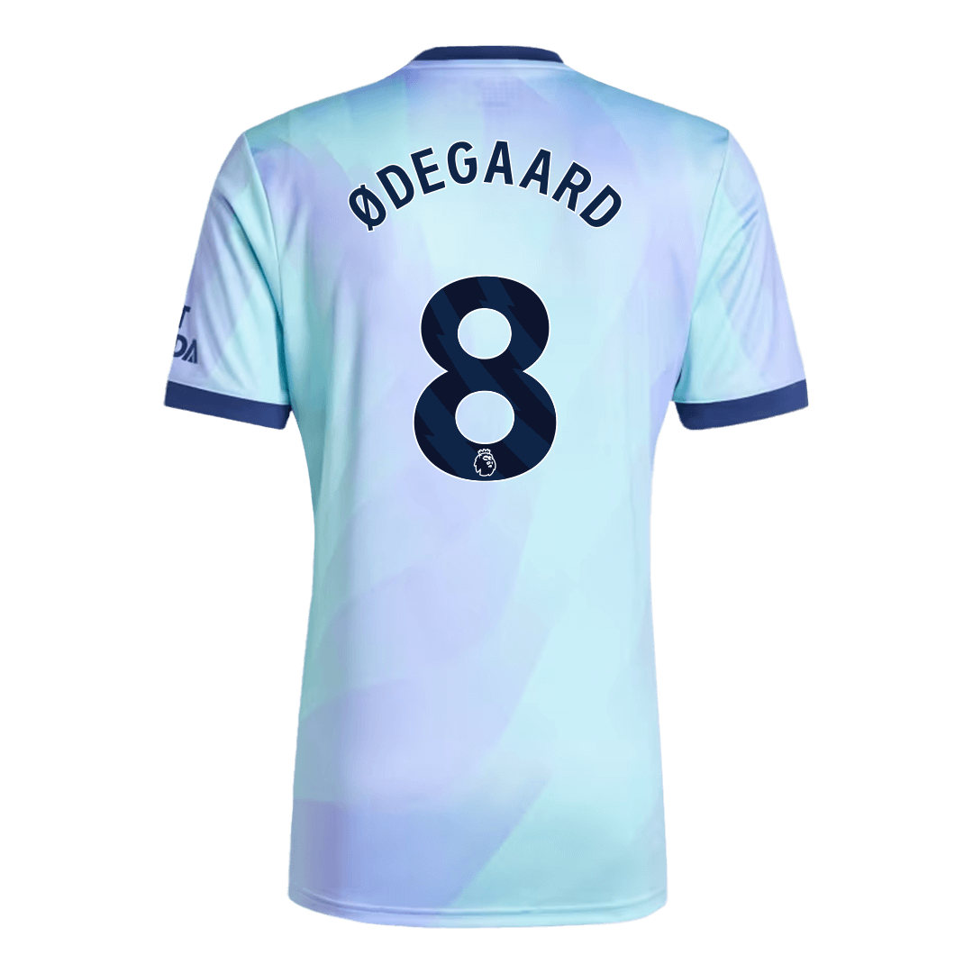 ?DEGAARD #8 Arsenal Third Away Football Shirt 2024/25 Football Kit UK