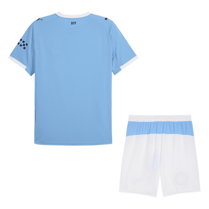 Manchester City Hemma Tröja 2025/26 Fotbollssats