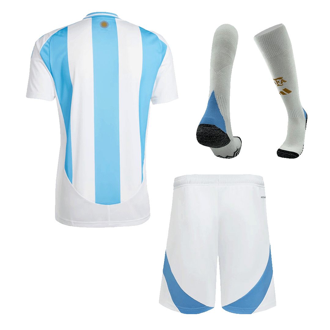Argentina Hemma Fotbollströja 2024 Fotbollssats