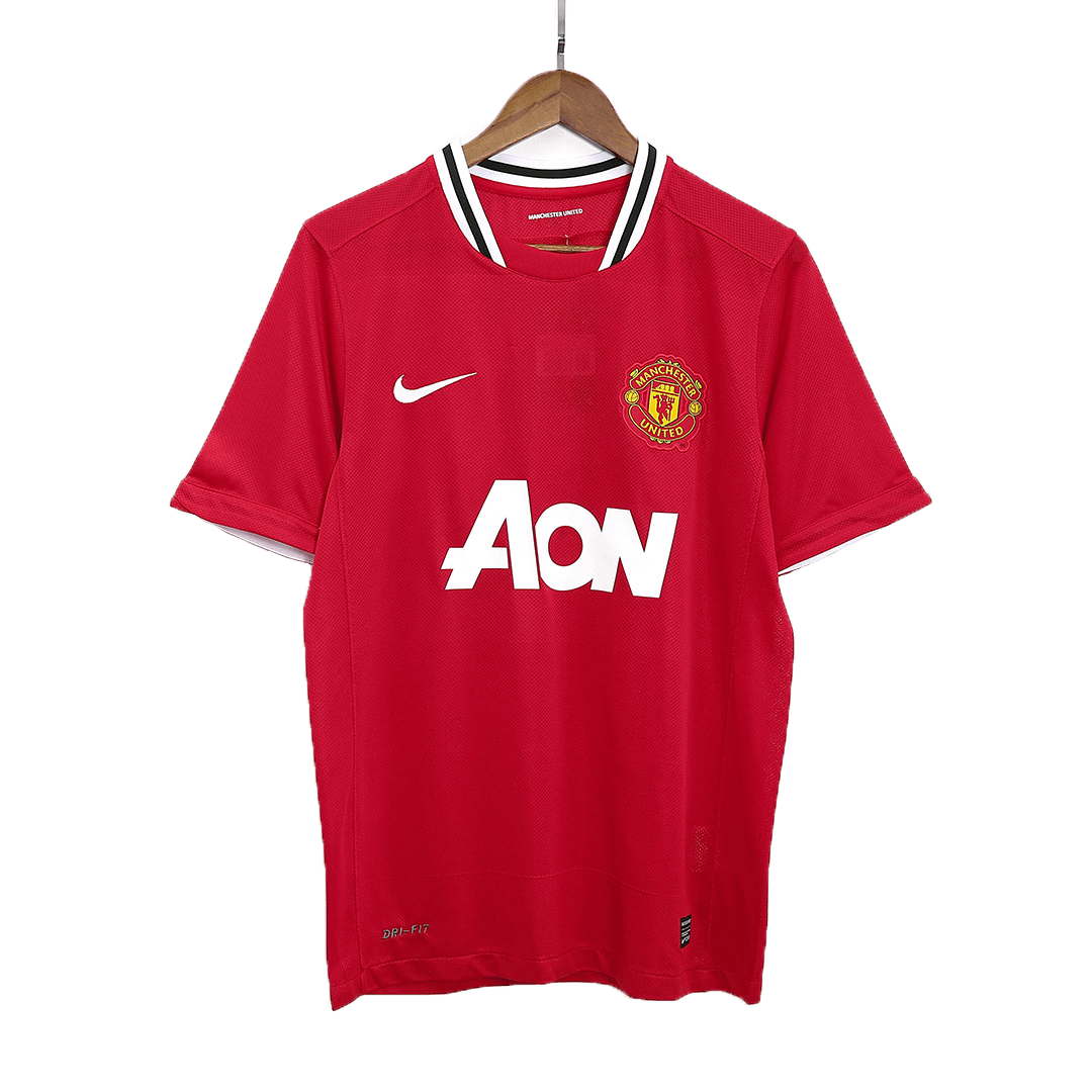 Retro Manchester United Hemma Fotbollströja 2011/12