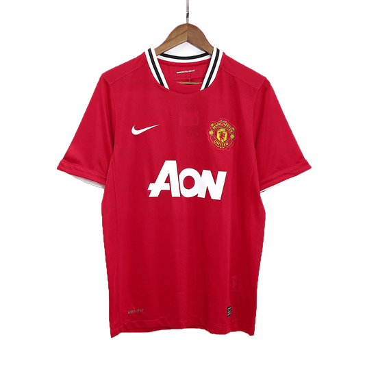 Retro Manchester United Hemma Fotbollströja 2011/12