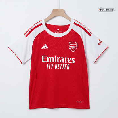 Arsenal Tröja 2025/26 Hemmaställ Röd Barn