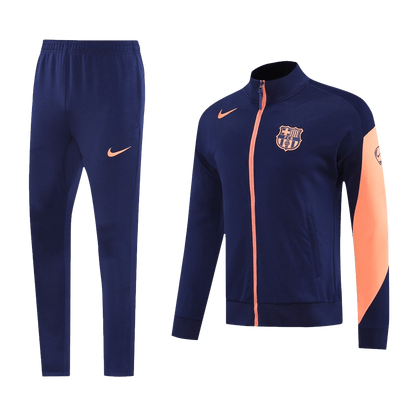 Barcelona Träningsset (Jacka+Byxor) 2025/26 Navy&Orange