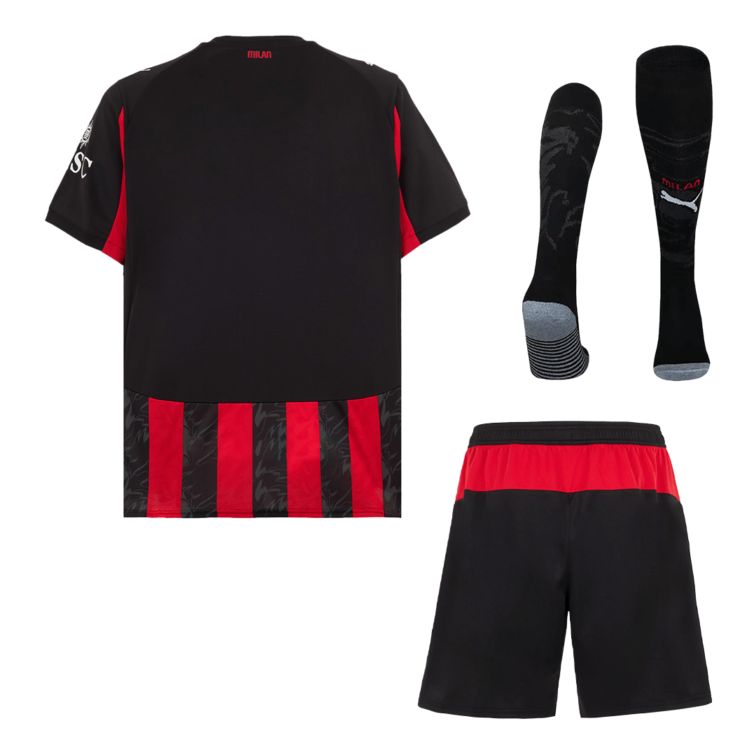 AC Milan Tröja Hemmaställ 2025/26 Röd & Svart Premium