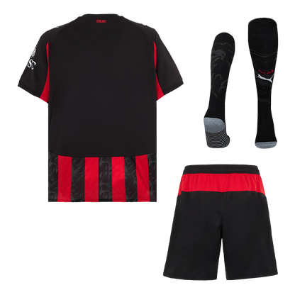 AC Milan Tröja Hemmaställ 2025/26 Röd & Svart Premium