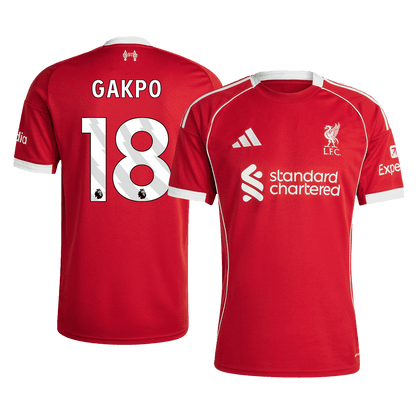 Liverpool Tröja GAKPO #18 2025/26 Hemma Röd