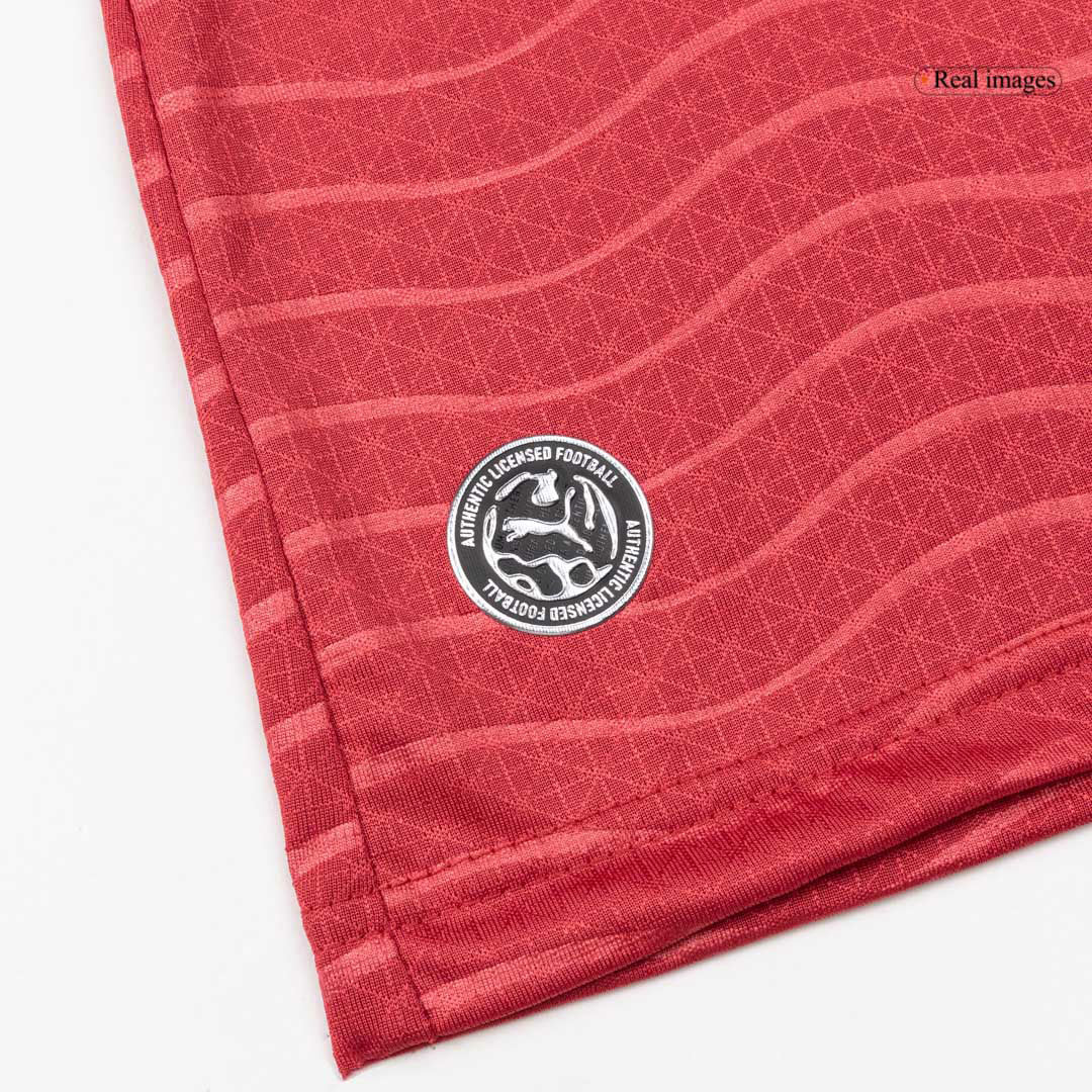 Portugal Tröja RONALDO #7 2026 Hemma Autentisk Röd-3