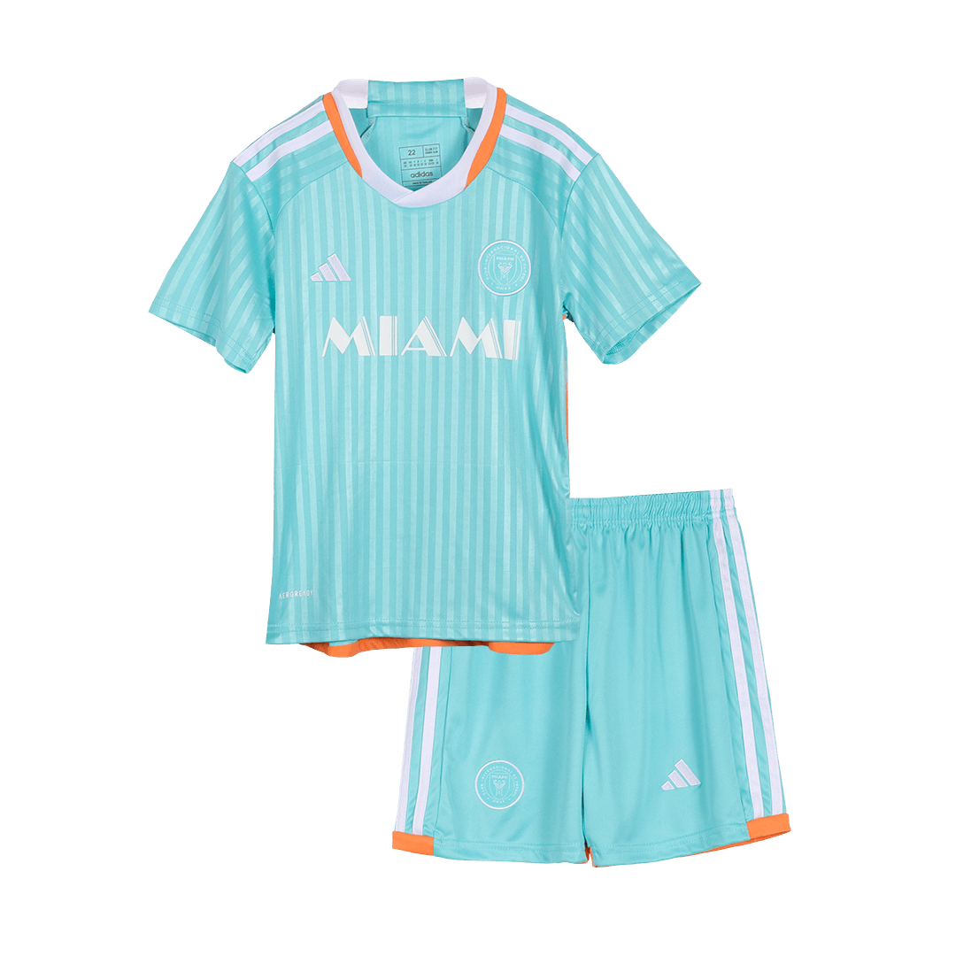 Inter Miami CF Tredjeställ Fotbollströja 2024 Fotbollssats Barn