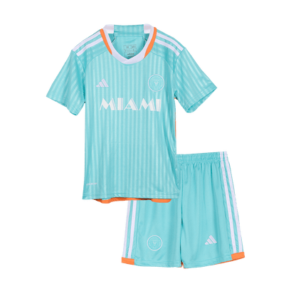 Inter Miami CF Tredjeställ Fotbollströja 2024 Fotbollssats Barn