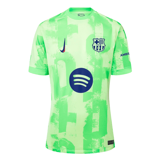 Barcelona Tredjeställ Fotbollströja 2024/25 Premium - Spotify-logotyp utan text