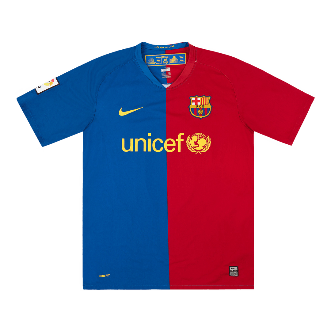 Retro Barcelona Hemma Fotbollströja 2008/09